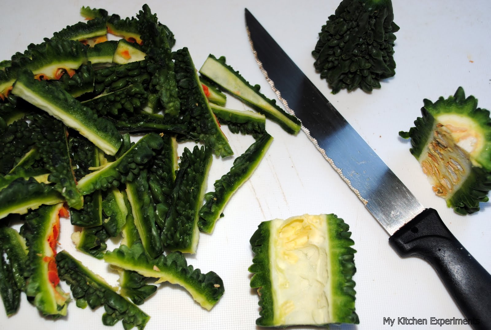 Bitter Gourd Deep Fry My Kitchen Experiments
