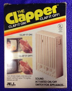 THE CLAPPER CLAP ON! CLAP OFF!.