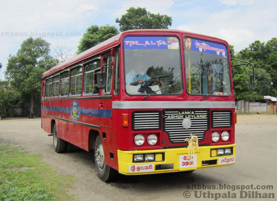 SLTB buses ශ්‍රී ලංගම බස් TVS bodied Ashok Leyland Viking bus from