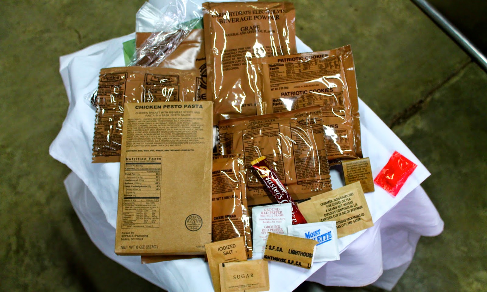 Create Your Own MRE: 24 hr Z-Ration (Entrees Freshest Available!)