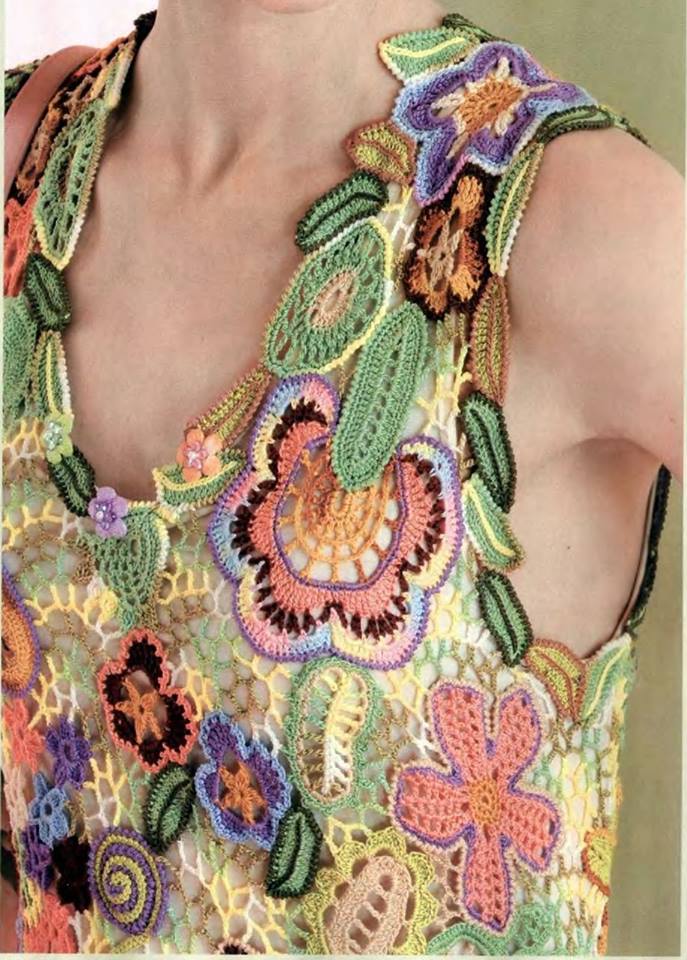 Irish crochet & DRESS. IRISH CROCHET