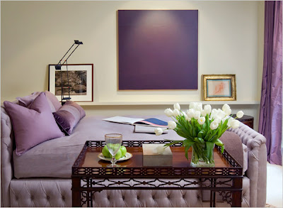 Decoración de Interiores con color Púrpura Morado