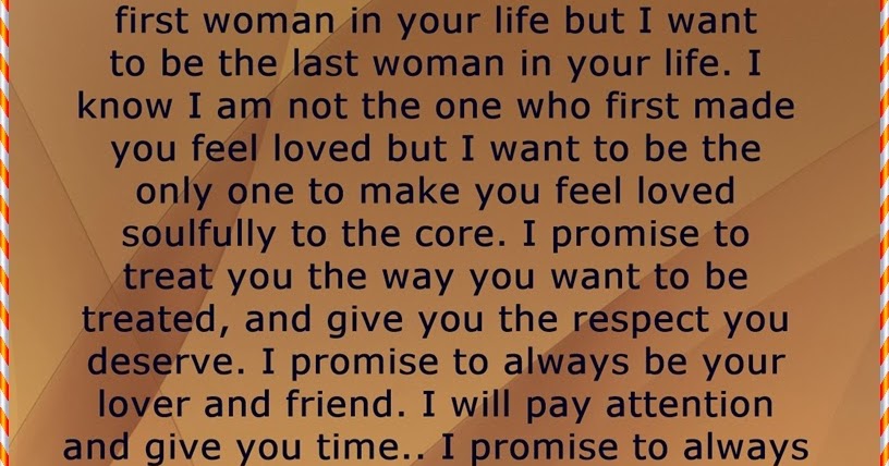 I Promise To Love You The Rest Of My Life Quotes
