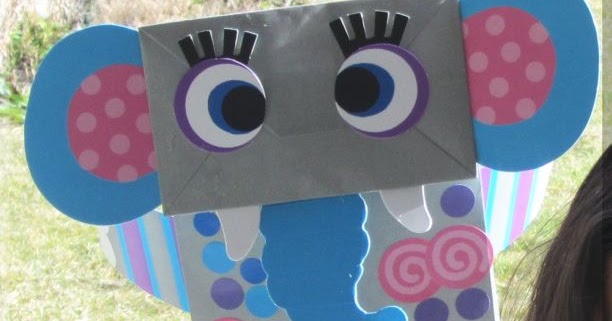 Dumbo The Elephant Lunch Bag Craft For Preschoolers
