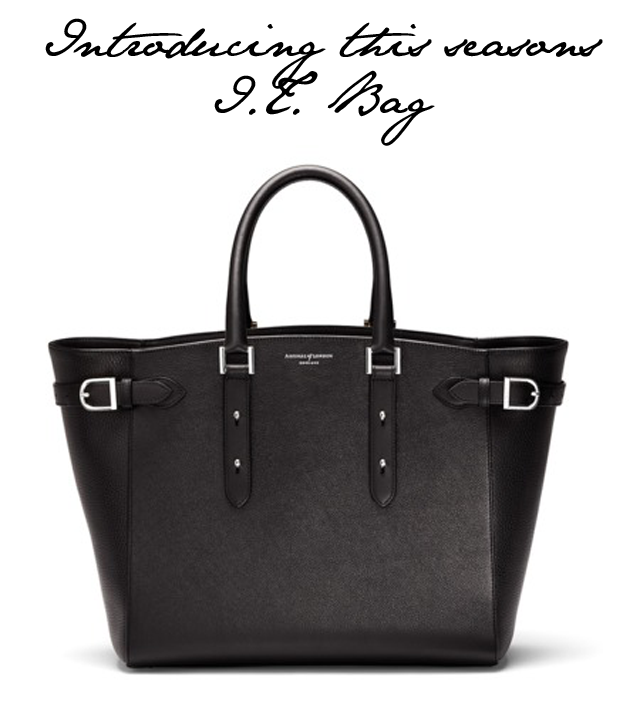 The new "it bag," or I.T. bag, from Aspinal of London Emily Jane Johnston