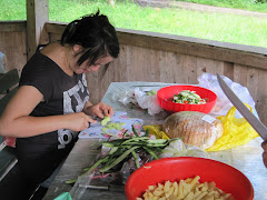 Making salad