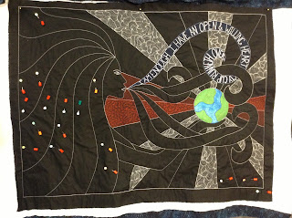 Quilting with pretty colors