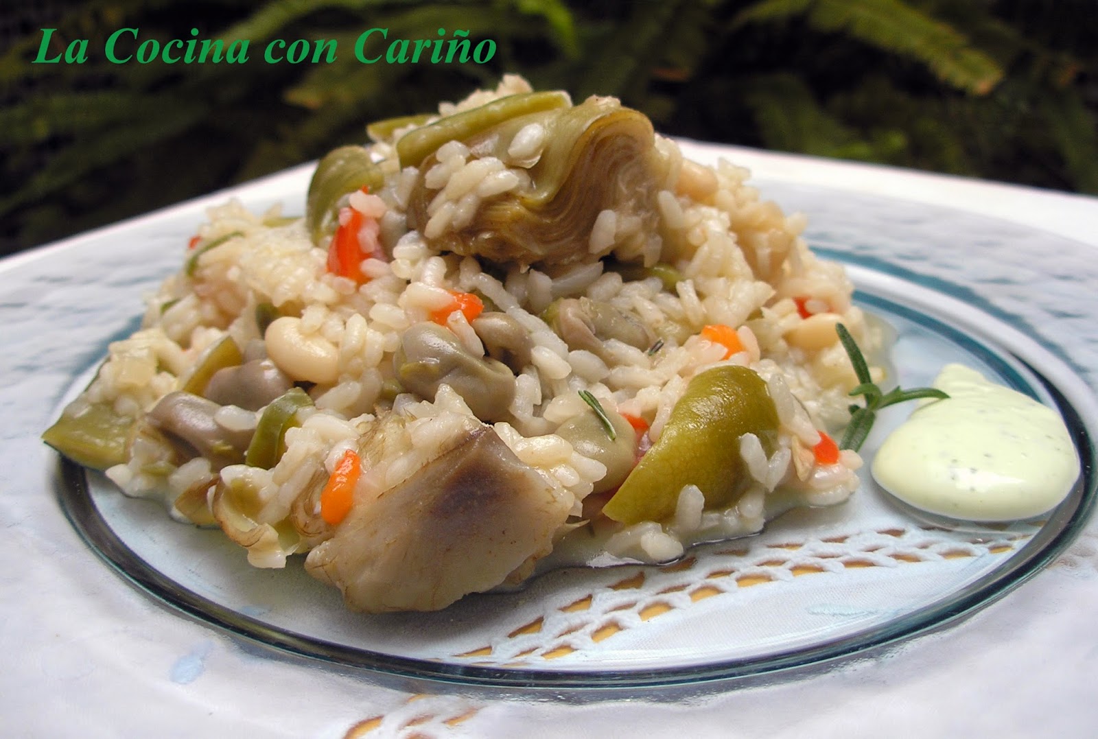 Arroz Meloso Con Verduras
