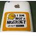 Free Sticker “I am not a Nugget” from Peta