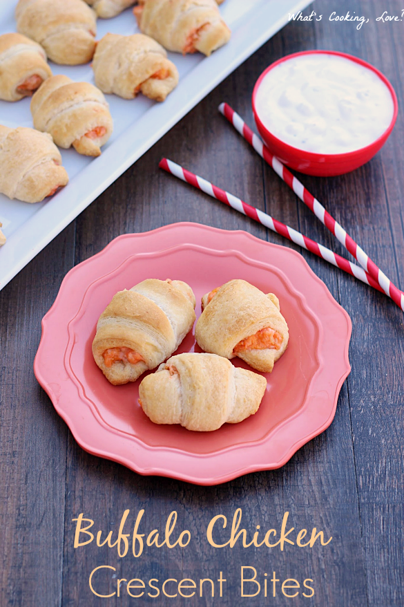 Buffalo Chicken Crescent Bites Whats Cooking Love?