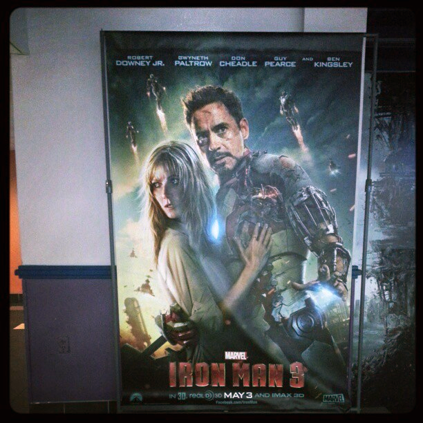 Iron Man 3 - poster para cines
