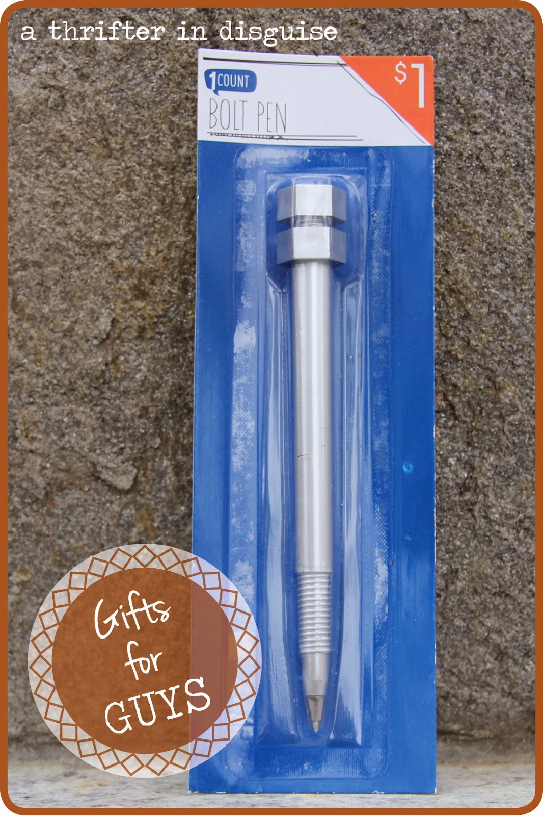 A Thrifter in Disguise: Secret Santa Saturday: Gifts for Guys