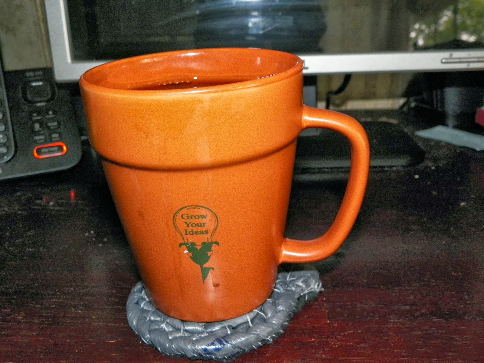 SouthernDirection Coasters from Plastic Shopping Bags