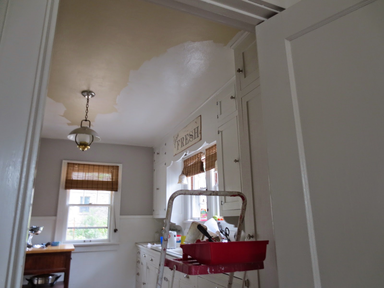 Beyond The Portico The Kitchen Ceiling