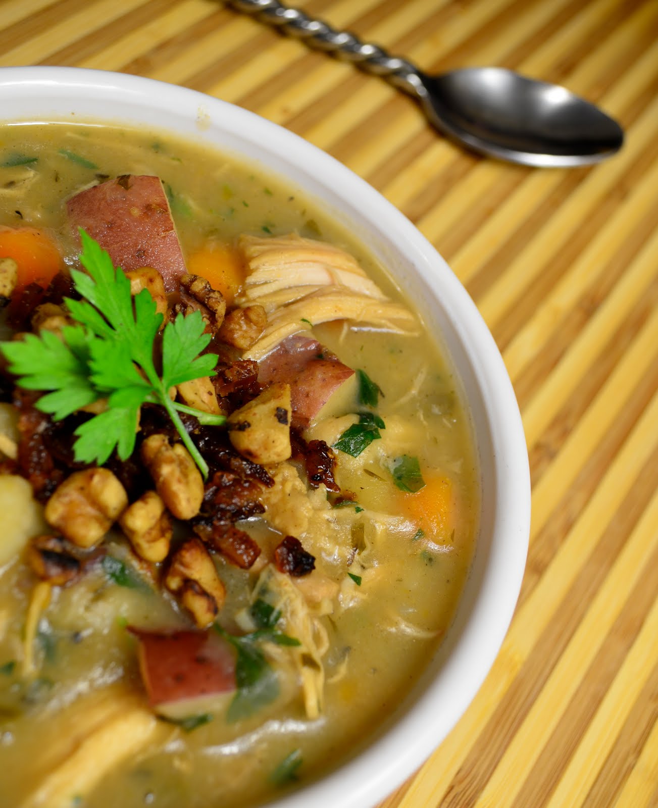 iron stef apple cider chicken stew