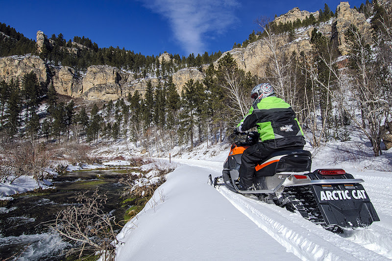 Dakotagraph South Dakota is great for snowmobiling