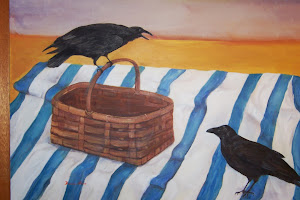 The Crow Picnic painting