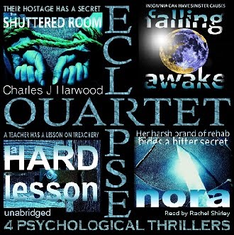 4 THILLERS for 1 AUDIBLE CREDIT: 32 HRS LISTENING