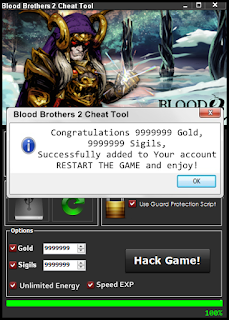 BLOOD BROTHERS 2 Unlimited Gold, Sigils HACK CHEAT TOOL NEW VERSION