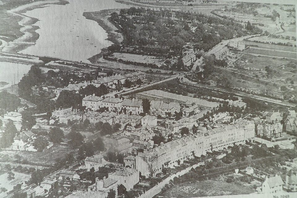 Jackie Spencers bridge and The Crescent