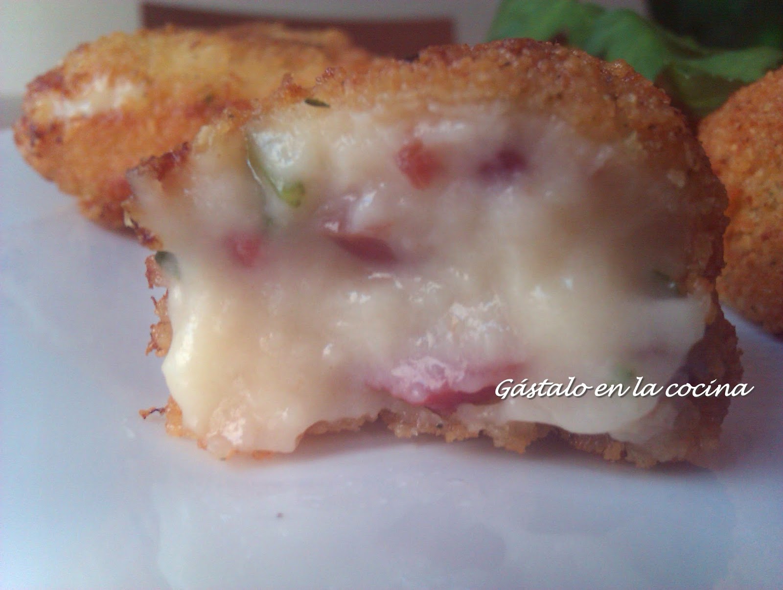 Gástalo en la cocina CROQUETAS DE JAMÓN IBÉRICO Y QUESO