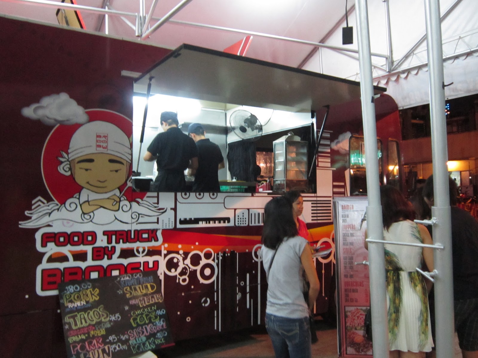 Bockscar's package of Ramen, Mami, Noodles Atb Food truck by Broosey