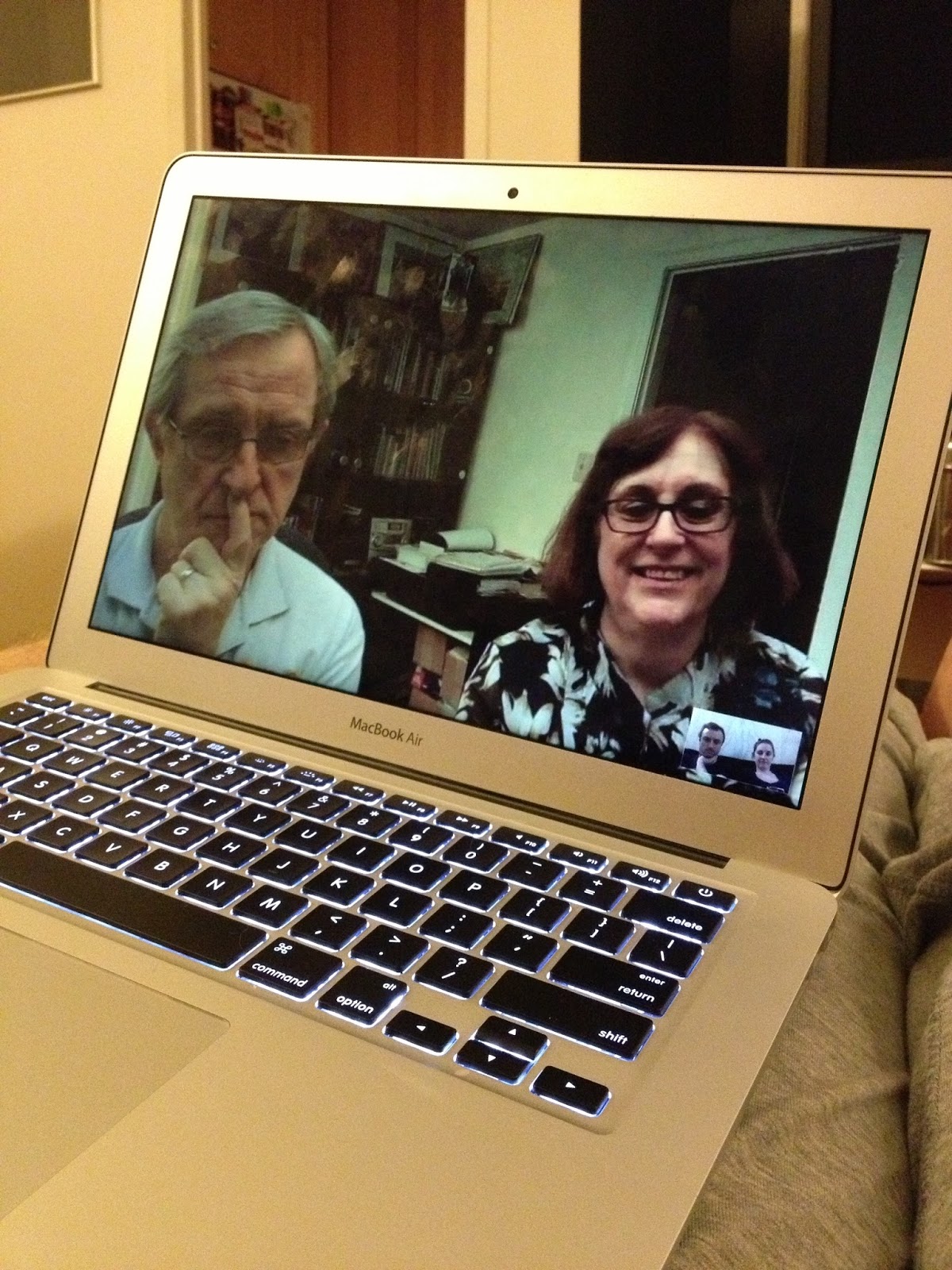 Image result for skyping with parents