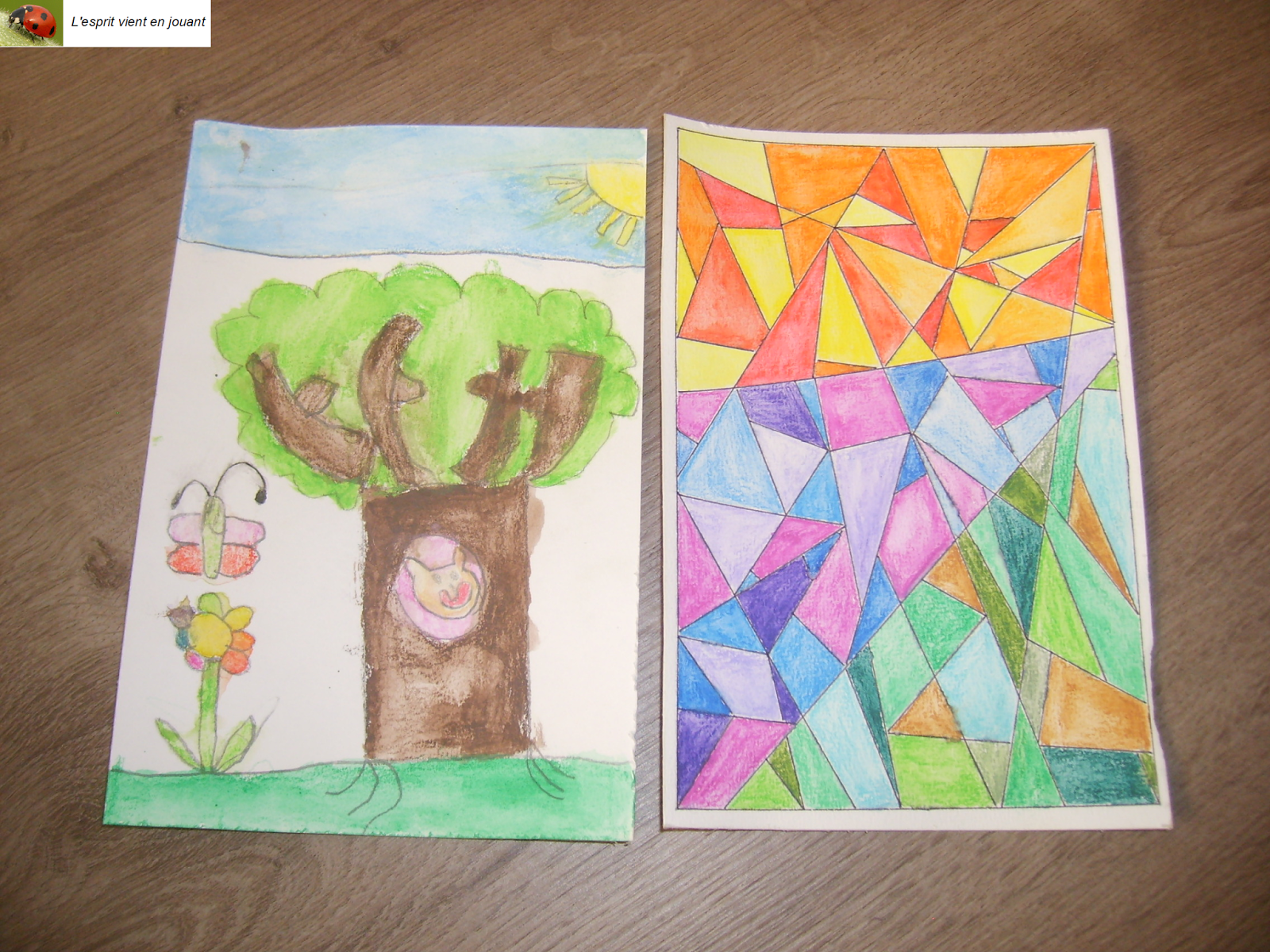 L'esprit vient en jouant [Activité enfants] Les crayons de couleurs