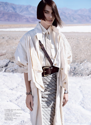 Arizona Muse in Vogue China May 2012 by Josh Olins