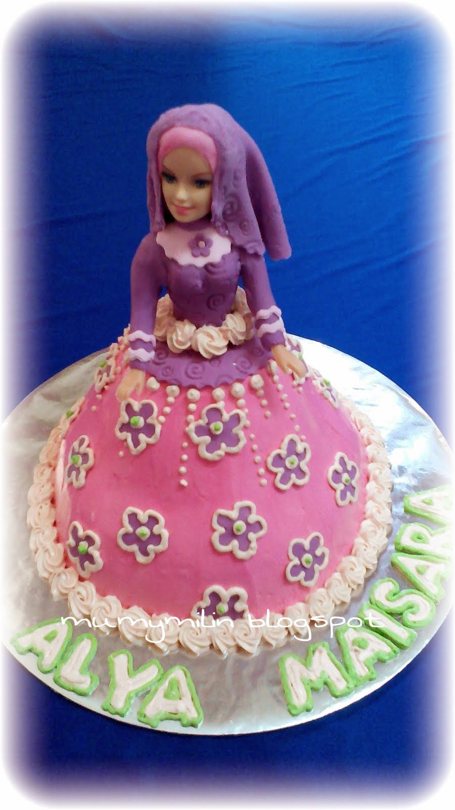 muslimah barbie doll cake