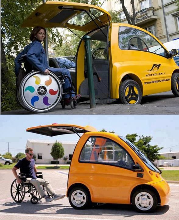 Auto eléctrico discapacitados turcos