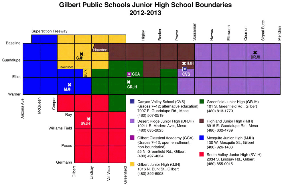 Desert Vista High School Boundaries Map softwarereporter