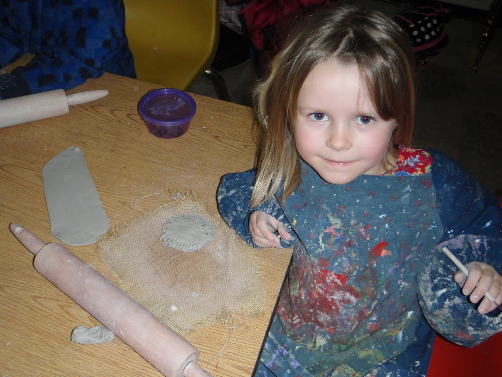 Fayston Elementary Art Clay Club!