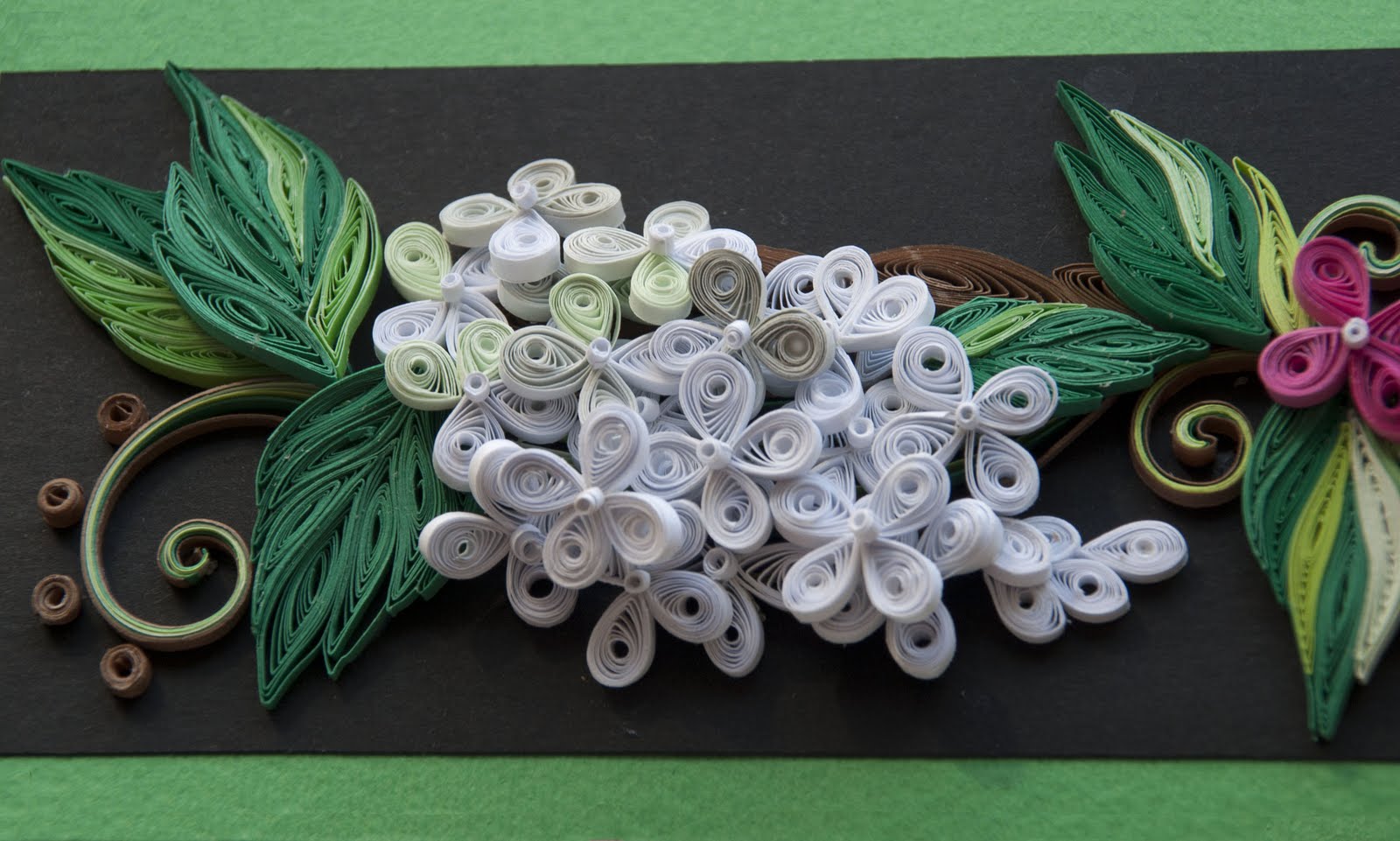 Neli Quilling Art Quilling lilacs