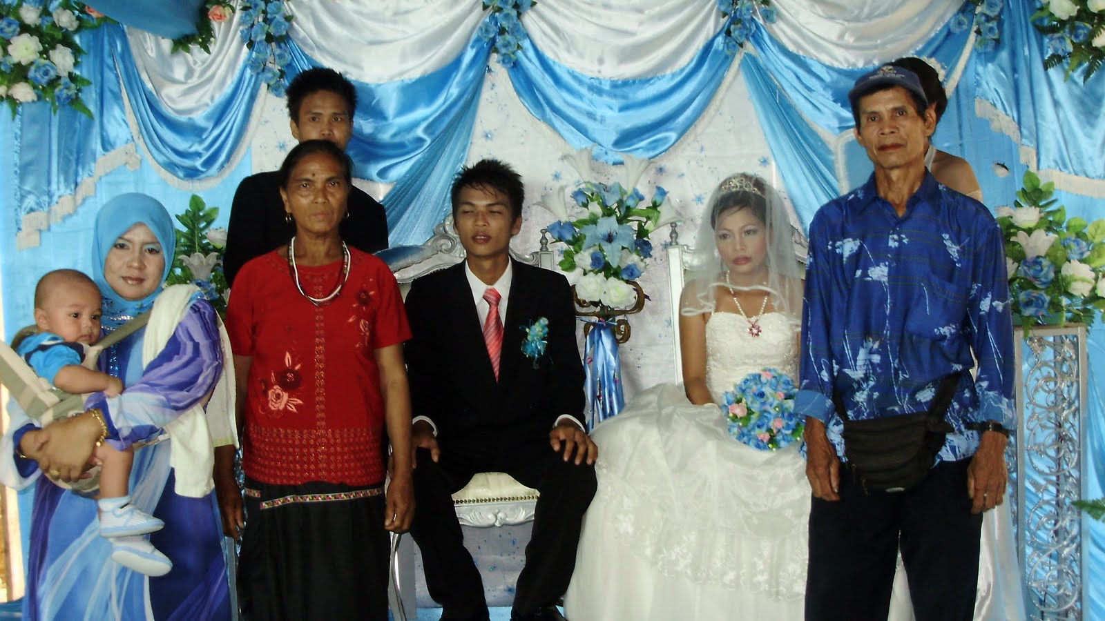 pelamin semporna: perkahwinan di Kudat