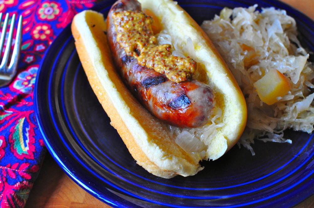 Bratwurst And Sauerkraut