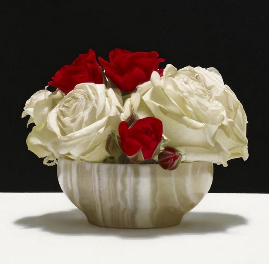 Cuadros, pinturas, oleos: Bonitos cuadros ramos de rosas