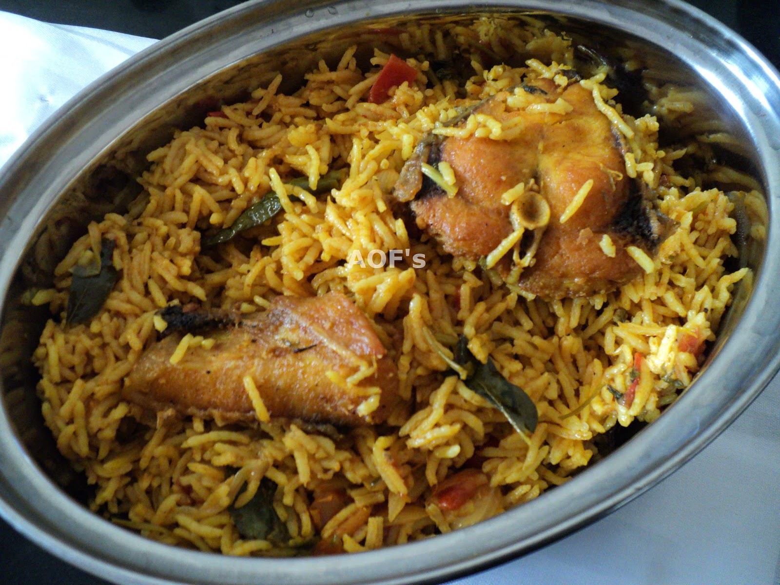 Oriyarasoi The cosmopolitan Odia's Kitchen ! Fish Biryani (Kerala