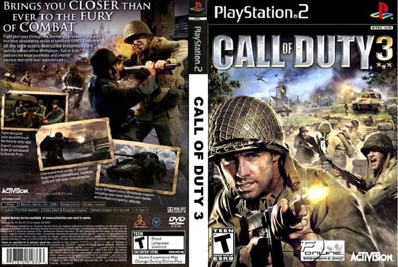 Call of Duty 3 - PS2 - ISO Download PortalRomscom