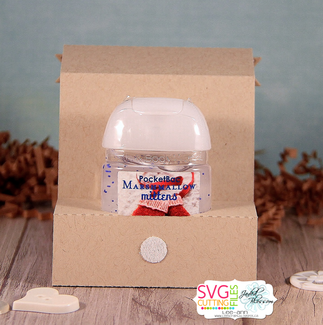 Snappy Scraps Super cute Hand Sanitizer holders