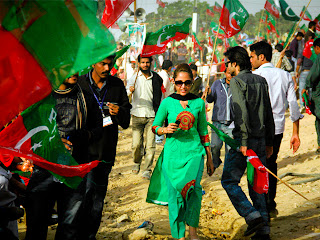 hot girls of pti Election 2013