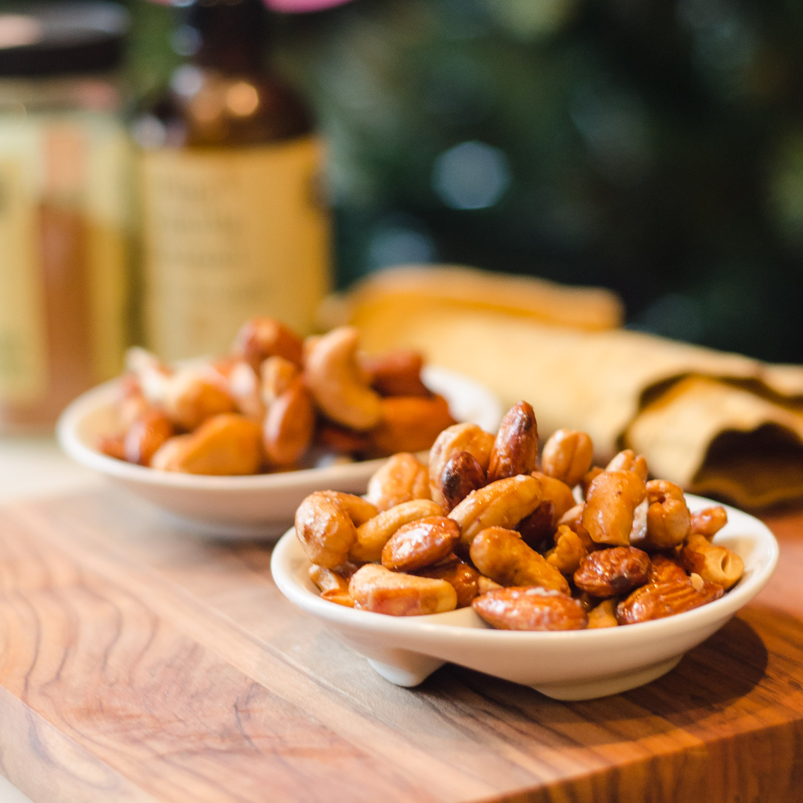 Maple Honey Roasted Almonds and Cashews Simple Awesome Cooking
