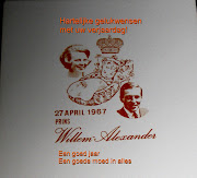 Prins Willem-Alexander wordt vandaag 45 jaar kaart verjaardag wa