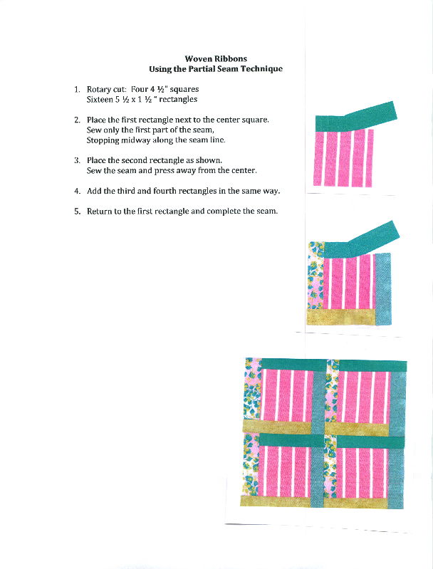 HFST Sew Delicious Partial Seam Quilt Blocks