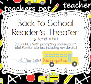 A Place Called Kindergarten: our first reader's theater