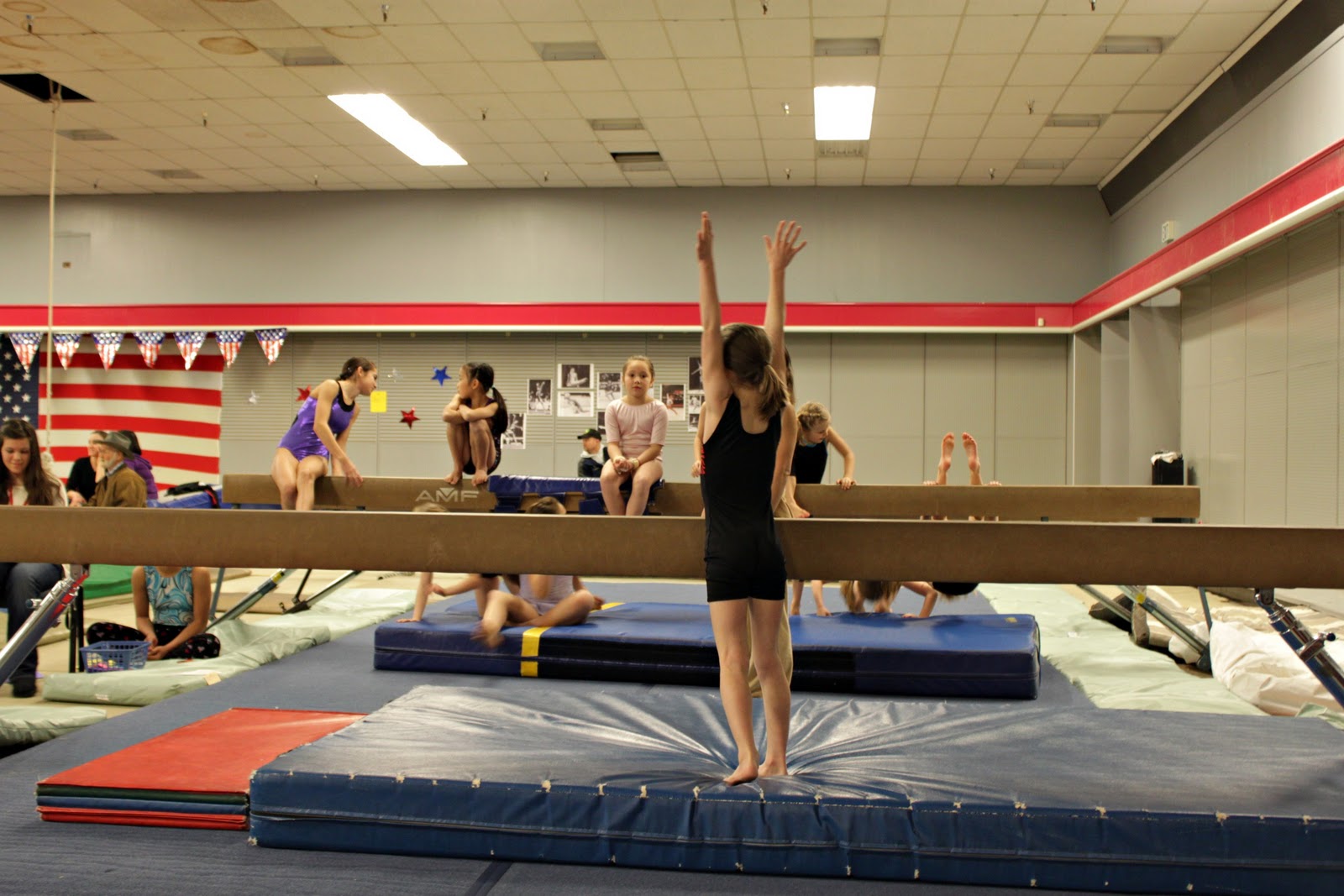 mommy to a beautiful five Gymnastic Meet
