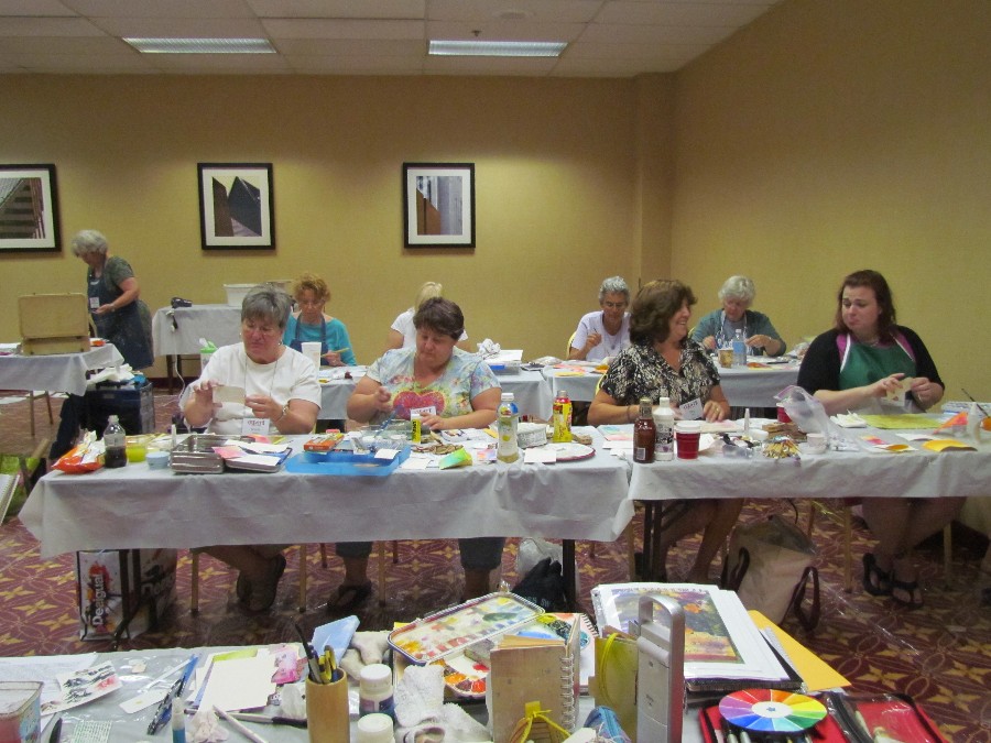 CREATE Mixed Media Retreat! Jacqueline Newbold