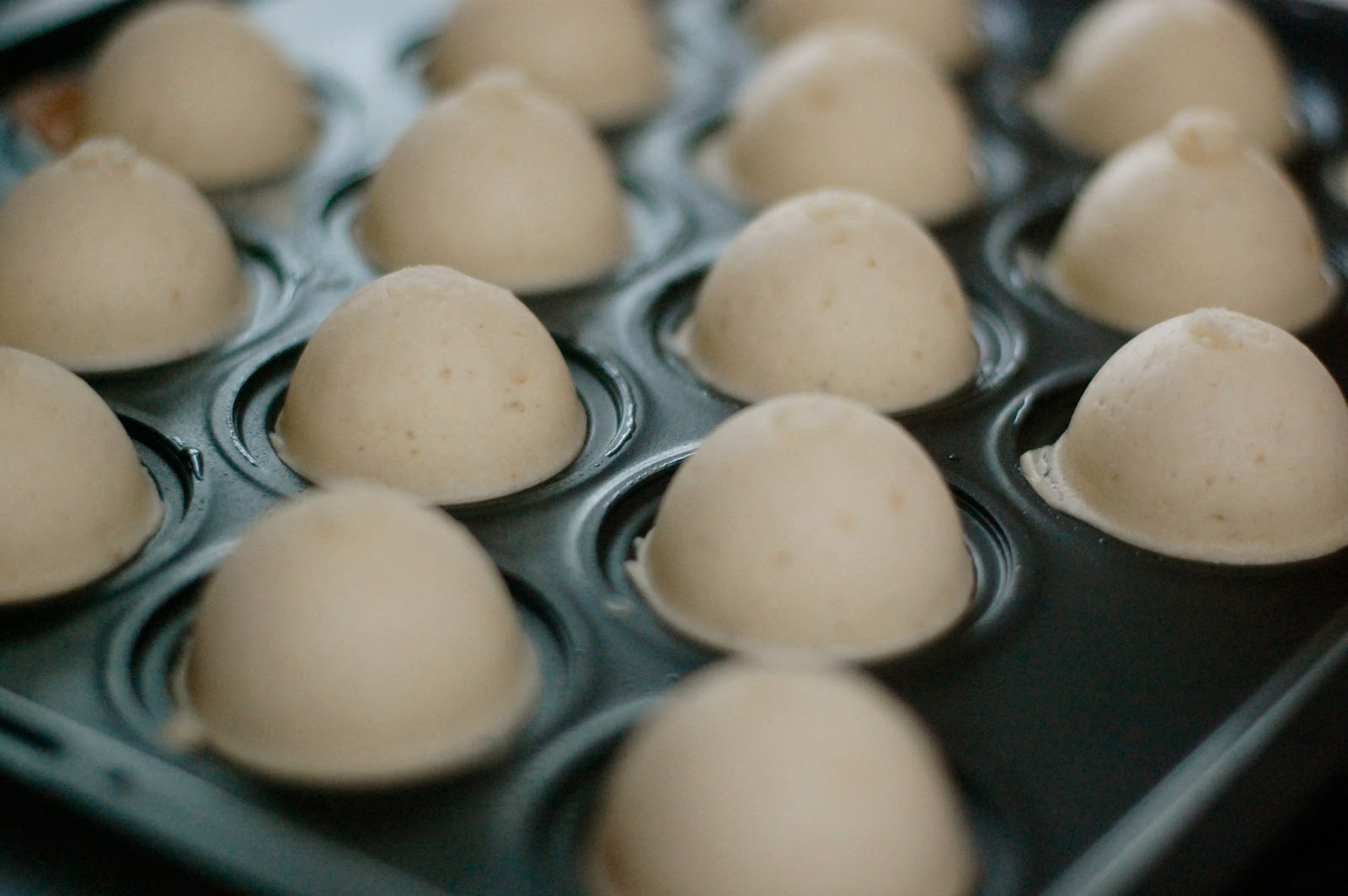 Elaine Catherine Cake Pops {Using Bake Pop pans}