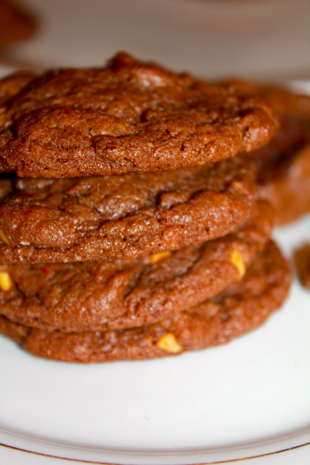 Nomsense Peanut Butter and Cocoa Almond Spread Cookies!