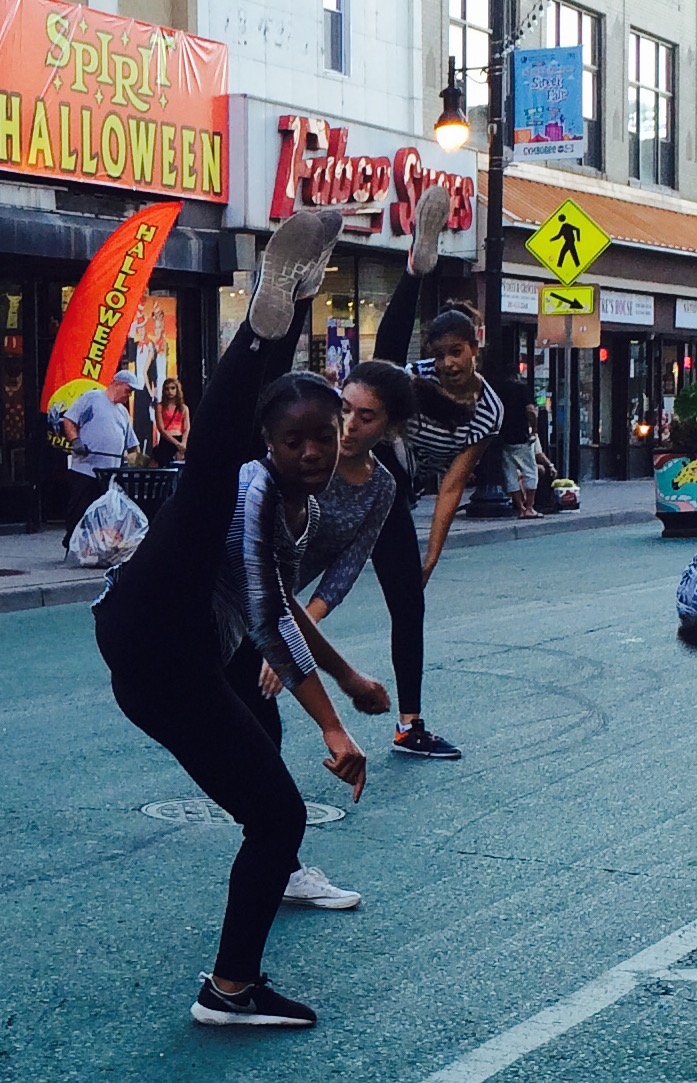 HCST District News County Prep Dance Class Performs Downtown Jersey City